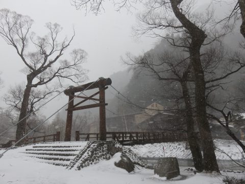 雪の河童橋