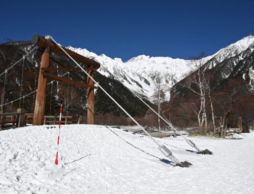 冬の上高地をライブカメラで楽しもう！