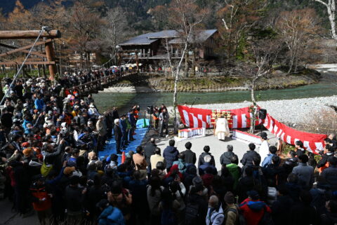 2025年11月15日　上高地閉山式