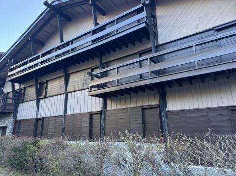 2025年11月17日撮影 五千尺ホテル上高地