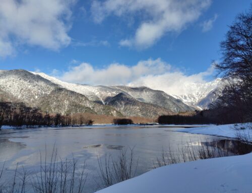 【12月16日最新情報】冬の上高地・雪景色