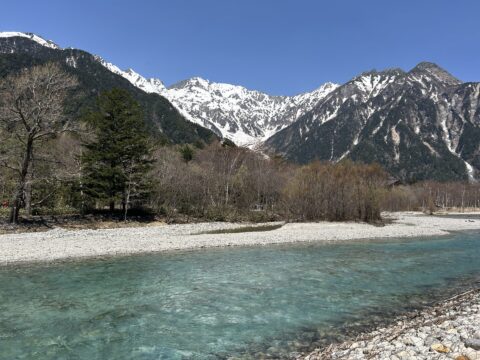 4月の上高地