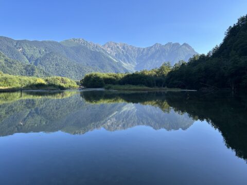 上高地・9月の大正池