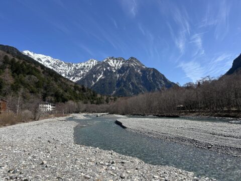 霞沢付近のおすすめ写真スポット