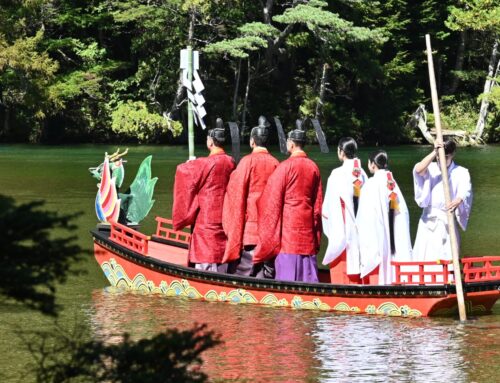 【2026年10月8日】上高地・明神池で穂高神社奥宮例大祭が行われました
